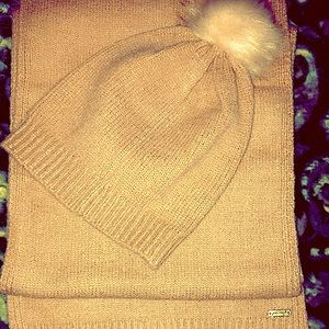 Vintage beanie and scarf